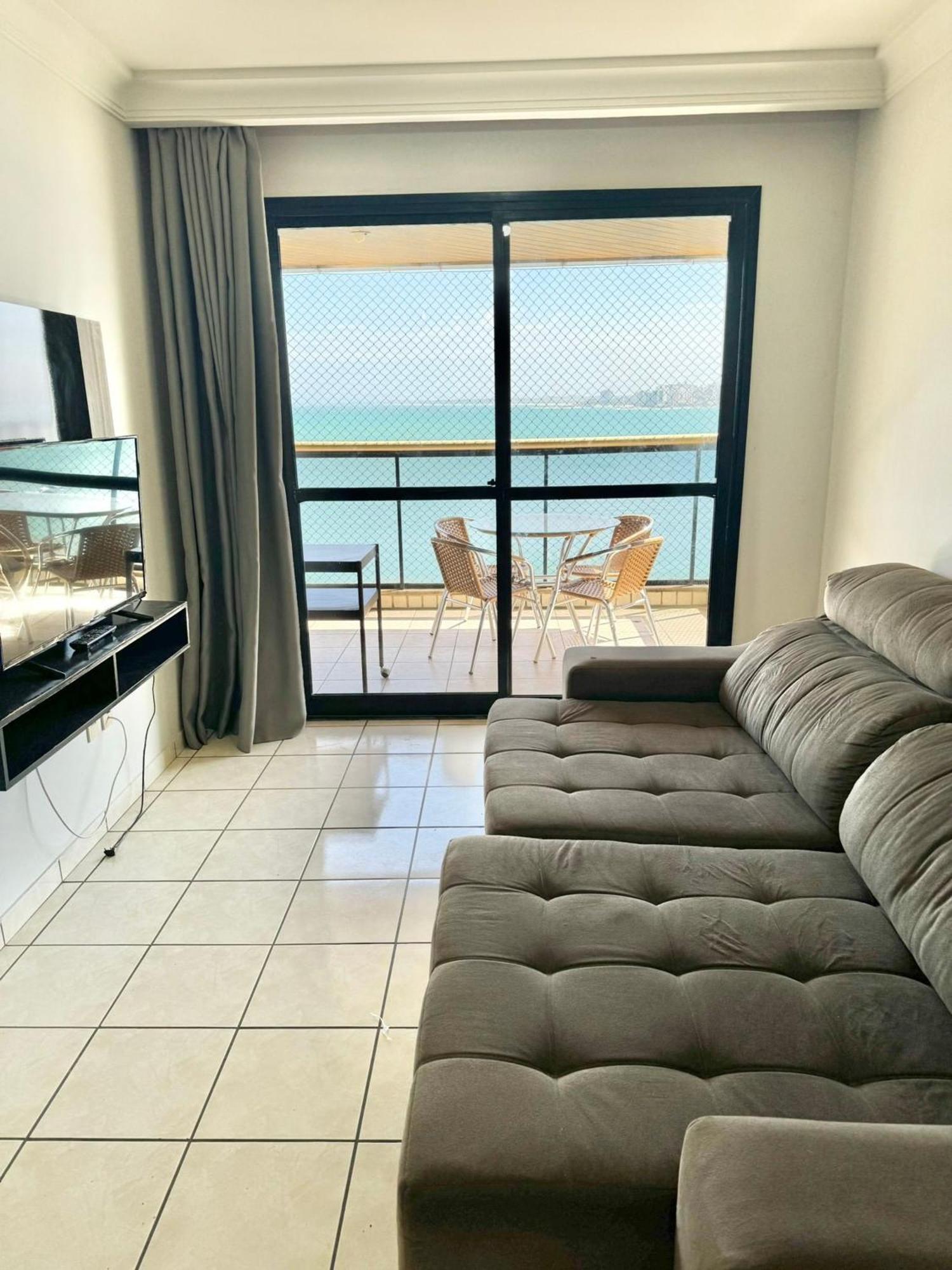 Praia Do Morro - Apt. Canto Nobre, Frente Total Para O Mar, 4 Quartos 1 Vaga De Garagem, 2 Banheiros 구아라파리 외부 사진